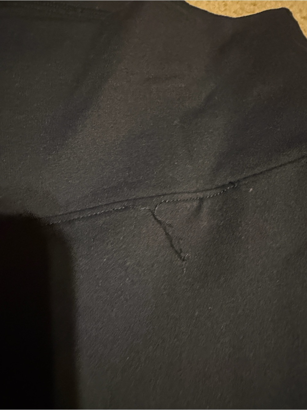 Navy Fabletics Lattice Leggings - Picture 3 of 4